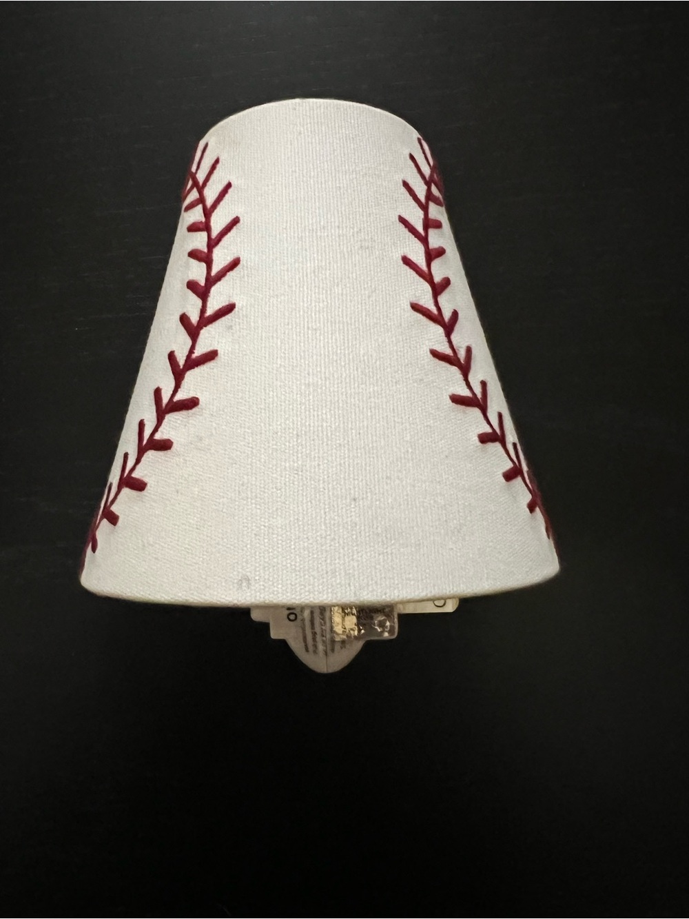 Pottery Barn Baseball Nightlight - in original box